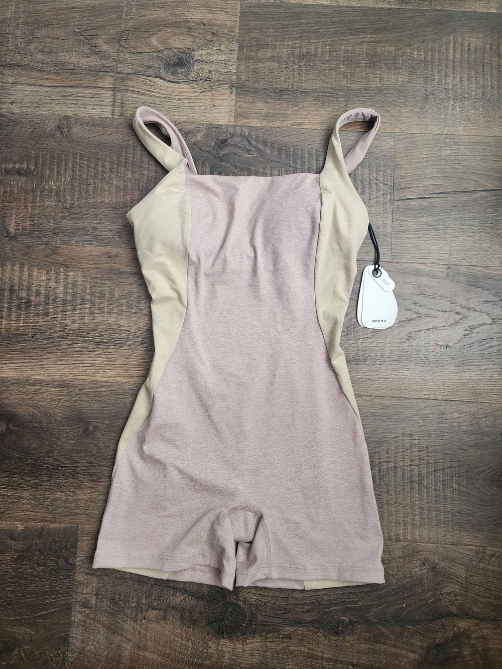 NWT prAna Heavana Hot Spell Shortie Willow Cliffside Heather XS Romper